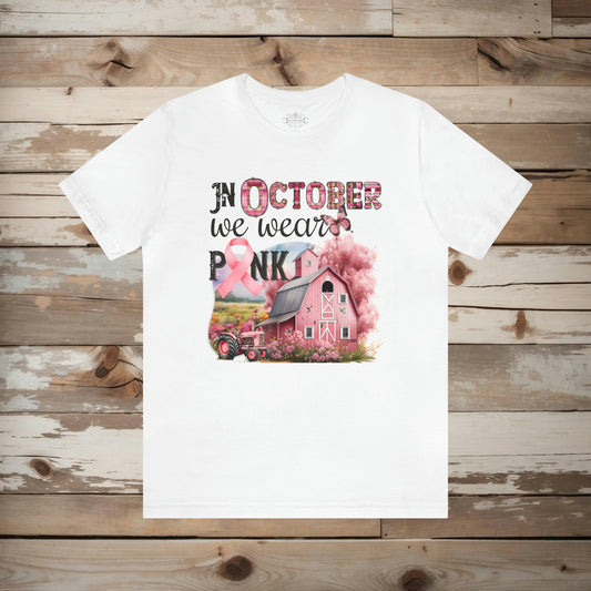 In October We Wear Pink Soft Short Sleeve Tee