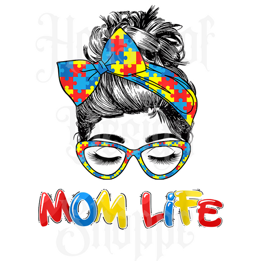 Ready to Press Sublimation Transfers up to 13"x19" Mom Life