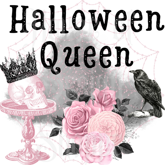 Ready to Press Sublimation Transfers up to 13"x19" Halloween Queen