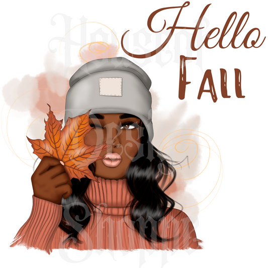 Ready to Press Sublimation Transfers up to 13"x19" Hello Fall