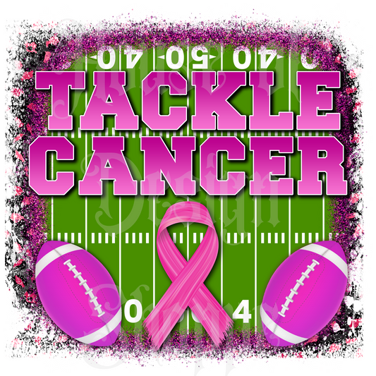 Ready to Press Sublimation Transfers up to 13"x19" Tackle Cancer