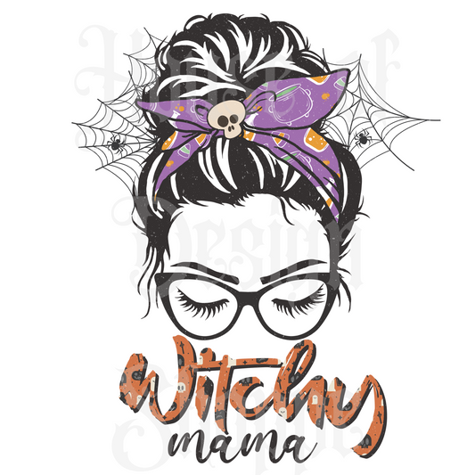 Ready to Press Sublimation Transfers up to 13"x19" Witchy Mama