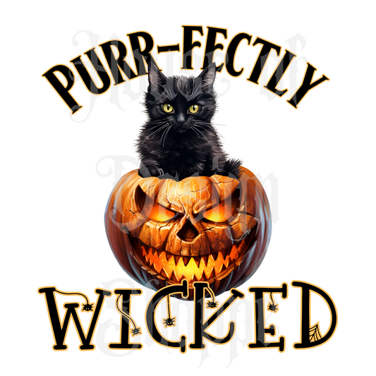 PNG FILE DIGITAL DOWNLOAD Purr-fectly Wicked