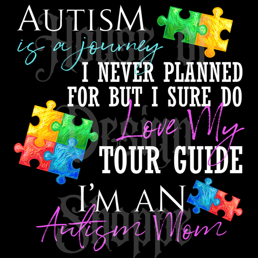 Ready to Press Sublimation Transfers Up to 13"x19" Autism Awareness