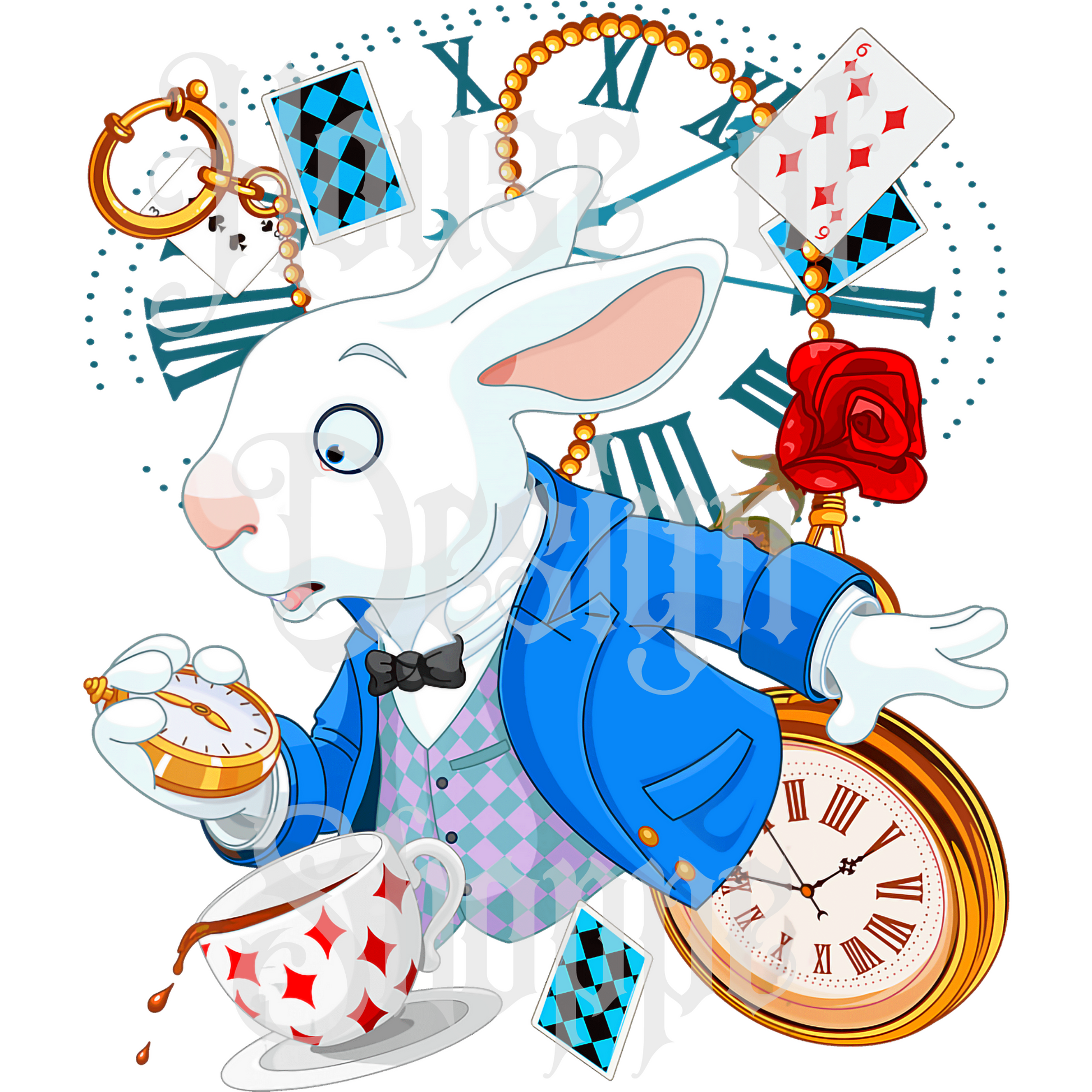 Alice in Wonderland PNG, Sublimation